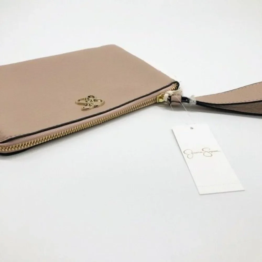 JESSICA SIMPSON Pink Wristlet